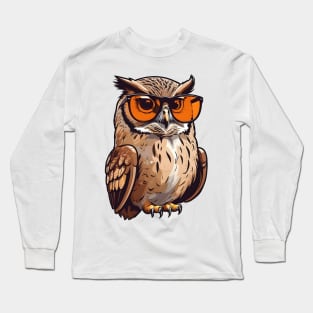 The Hip Owl Long Sleeve T-Shirt